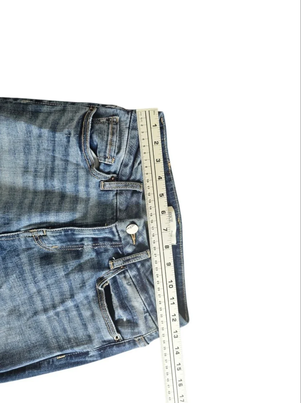 BKE Women's ANDI Slim Fit MidRise Flare Women's Jeans Size 26 Tall Girl Friendly